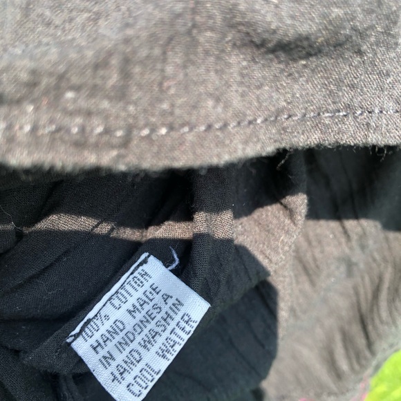 Chasing Unicorns Black Dress with Pink and Gold Embroidery - Picture 7 of 7